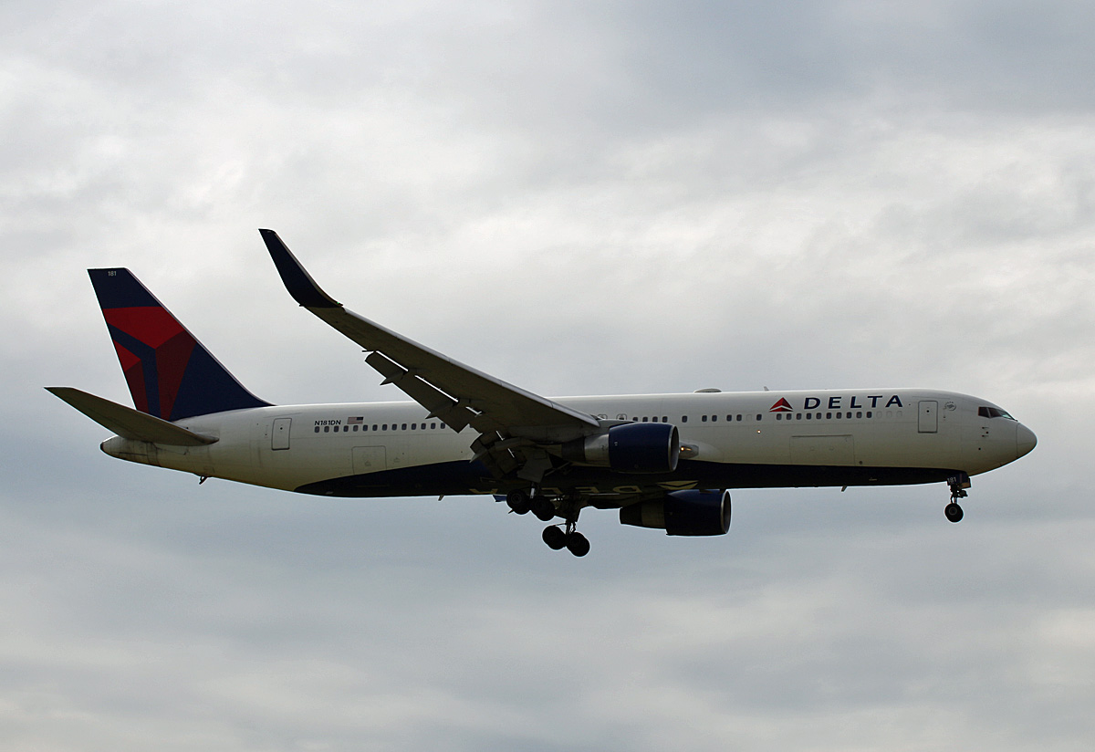 Delta Airlines, Boeing B 767-332(ER), N181DN, BER, 23.07.2023