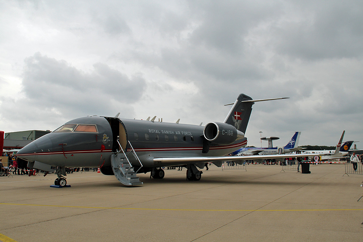 Denmark Air Force, Challenger 604, C-168,  35 Jahre AWACS  Geilenklirchen, 02.07.2017