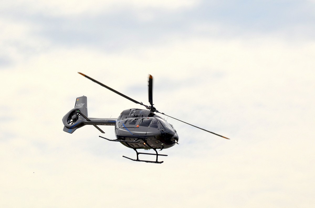 Der Eurocopter EC 145 T2 D-HADW auf der ILA 2014 am 24.05.14