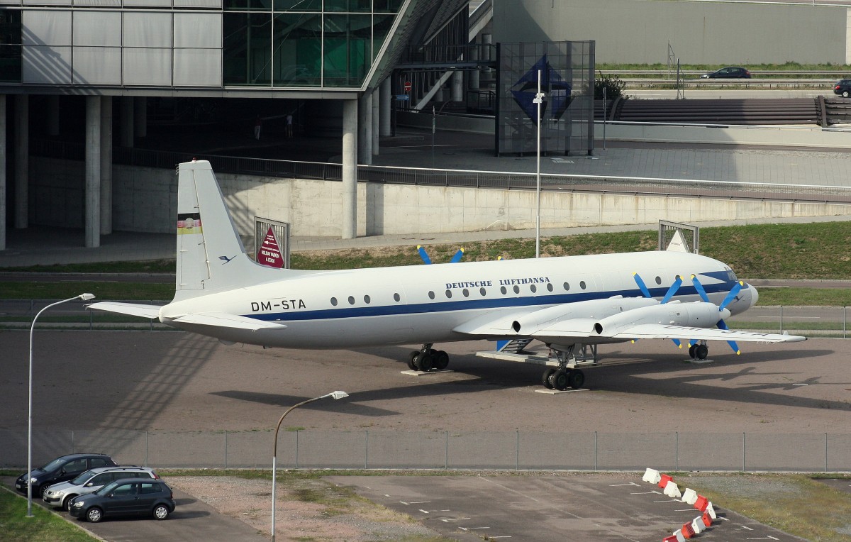 Deutsche Lufthansa (DLH),DM-STA, Ilyushin IL -18V,24.08.2015, LEJ-EDDP, Leipzig, Germany 