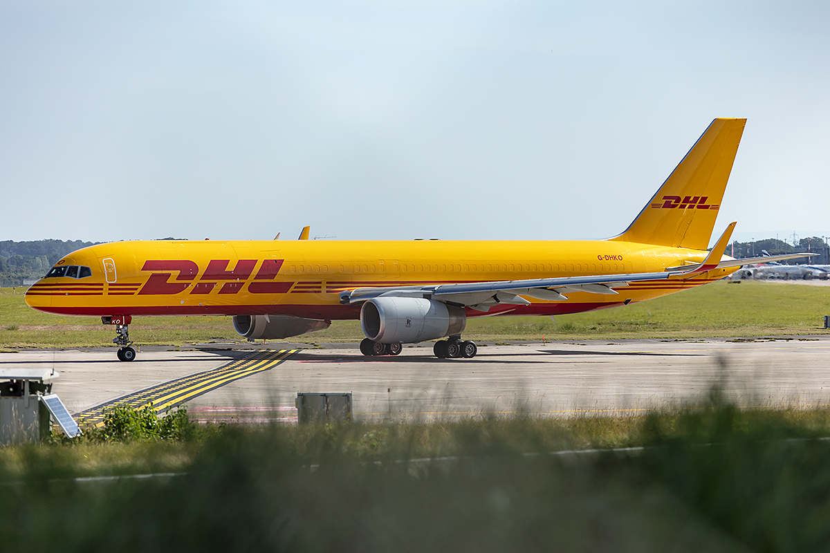 DHL Cargo, G-DHKO, Boeing, B757-223-PCF, 01.08.2019, GVA, Geneve, Switzerland


