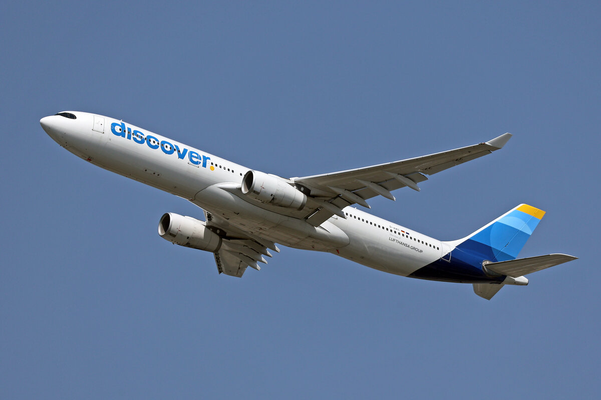Discover Airlines, D-AIKC, Airbus A330-343X, msn: 579, 14.August 2025, FRA Frankfurt, Germany.