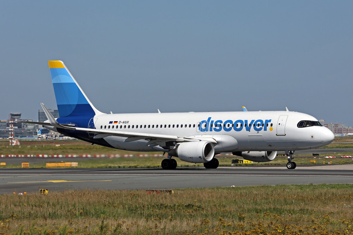 Discover Airlines D AIUX Airbus A320 214 Msn 7256 11 August 2025 Discover Airlines D AIUX Airbus A320 214 Msn 7256 11 August 2025