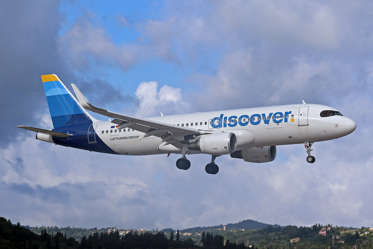 Discover Airlines, D-AIWE, Airbus A320-214, msn: 8680, 22.Mai 2025, CFU Corfu, Greece.