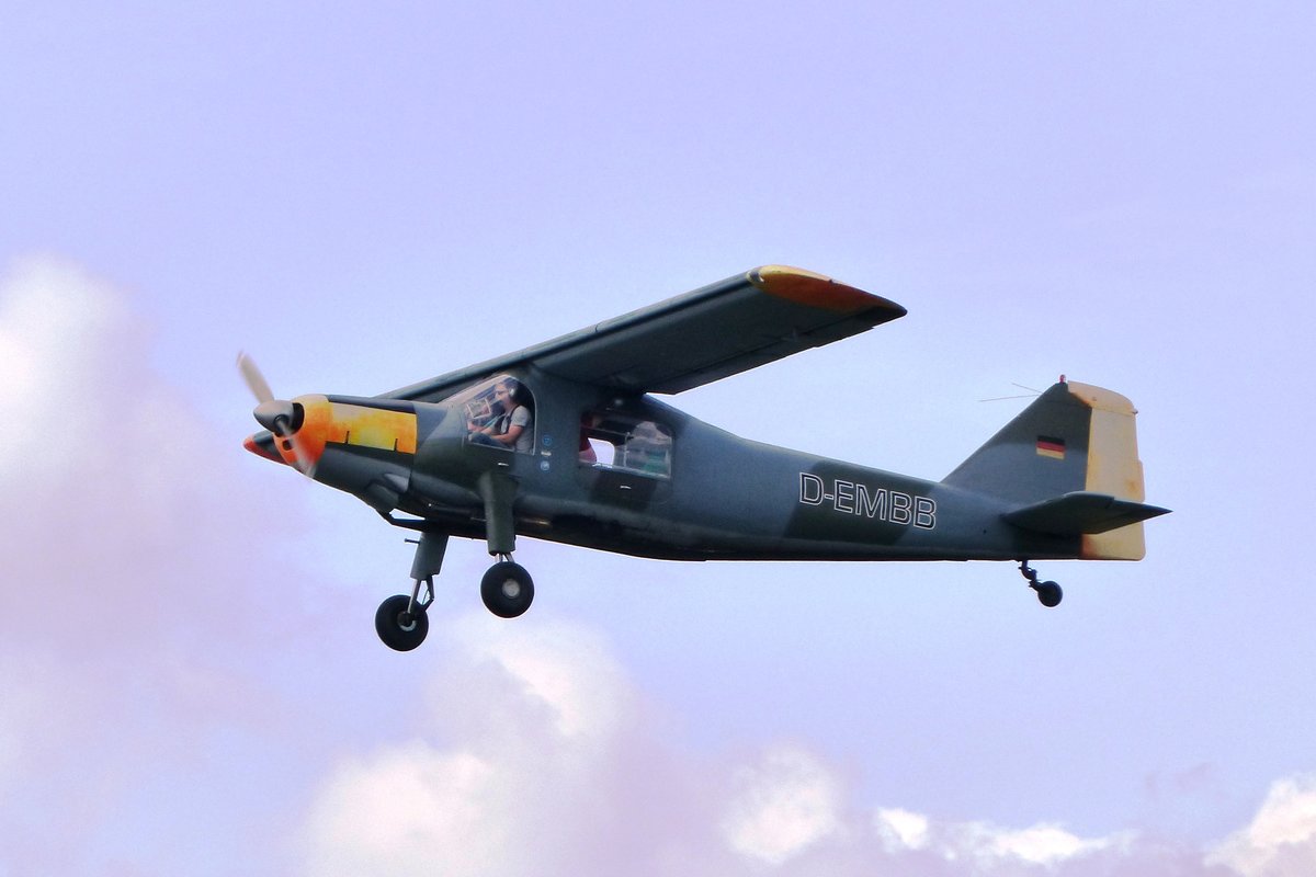 Dornier DO-27, D-EMBB, Flugplatz Gera (EDAJ), 20.5.2017