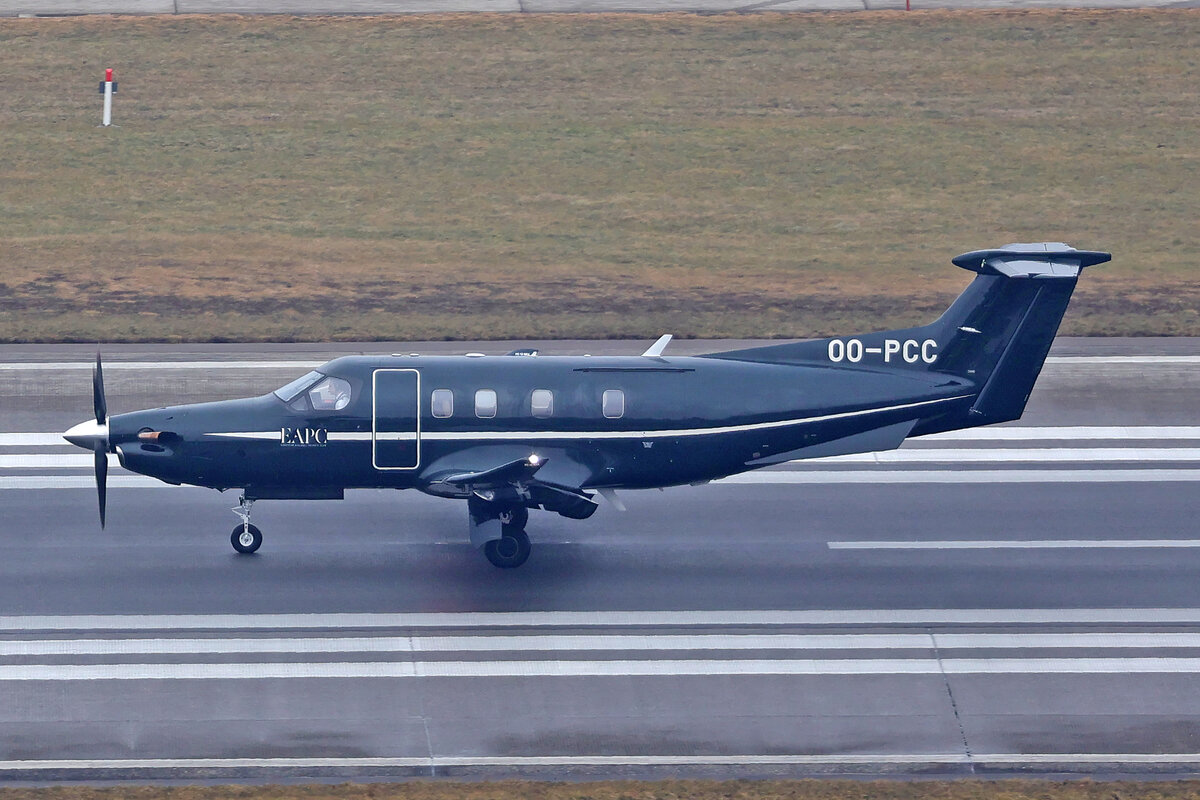 EAPC-European Aircraft Private Club, OO-PCC, Pilatus PC-12/74E, msn: 2273, 23.Januar 2026, ZRH Zürich, Switzerland.