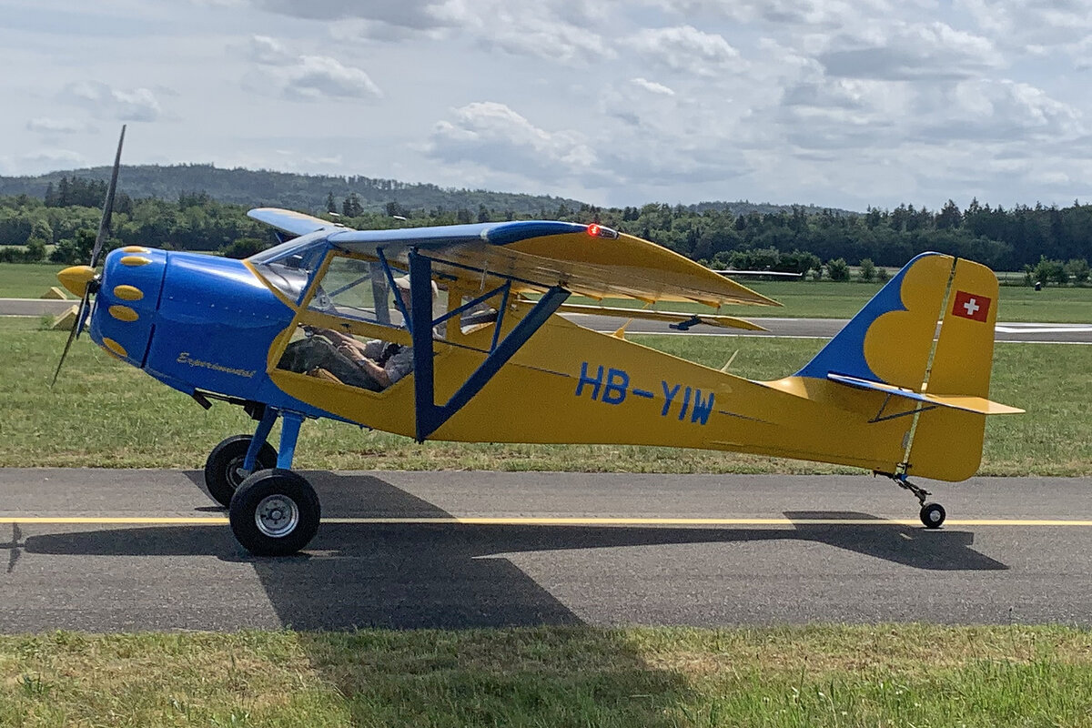 EAS Kitflyers, HB-YIW, Kitfox Aircraft 54, msn: C 9403 0015, 07.Juni 2026, Birrfeld, Switzerland.
