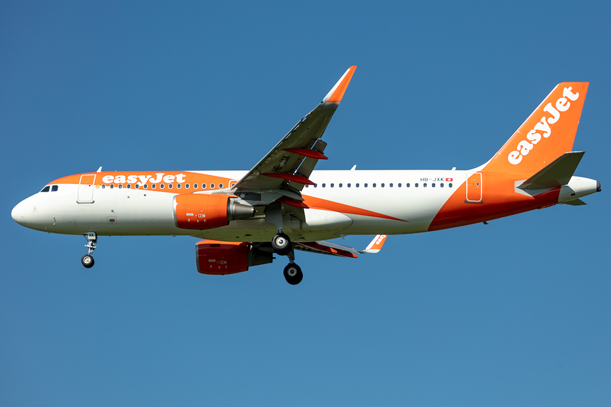 Easy Jet, HB-JXK, Airbus, A320-214, 10.07.2021, BSL, Basel, Switzerland