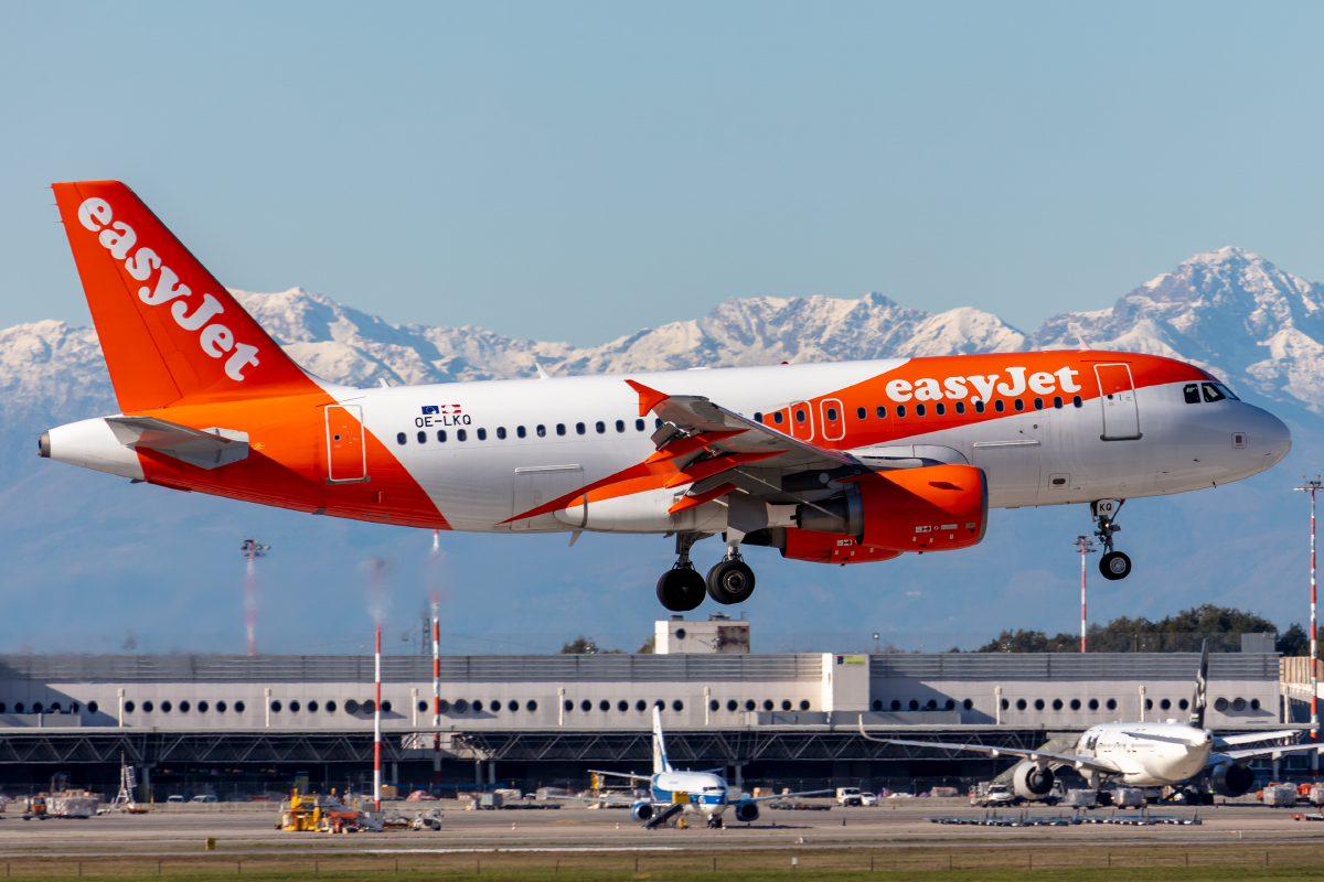 Easy Jet, OE-LKQ, Airbus, A319-111, 06.11.2021, MXP, Mailand, Italy