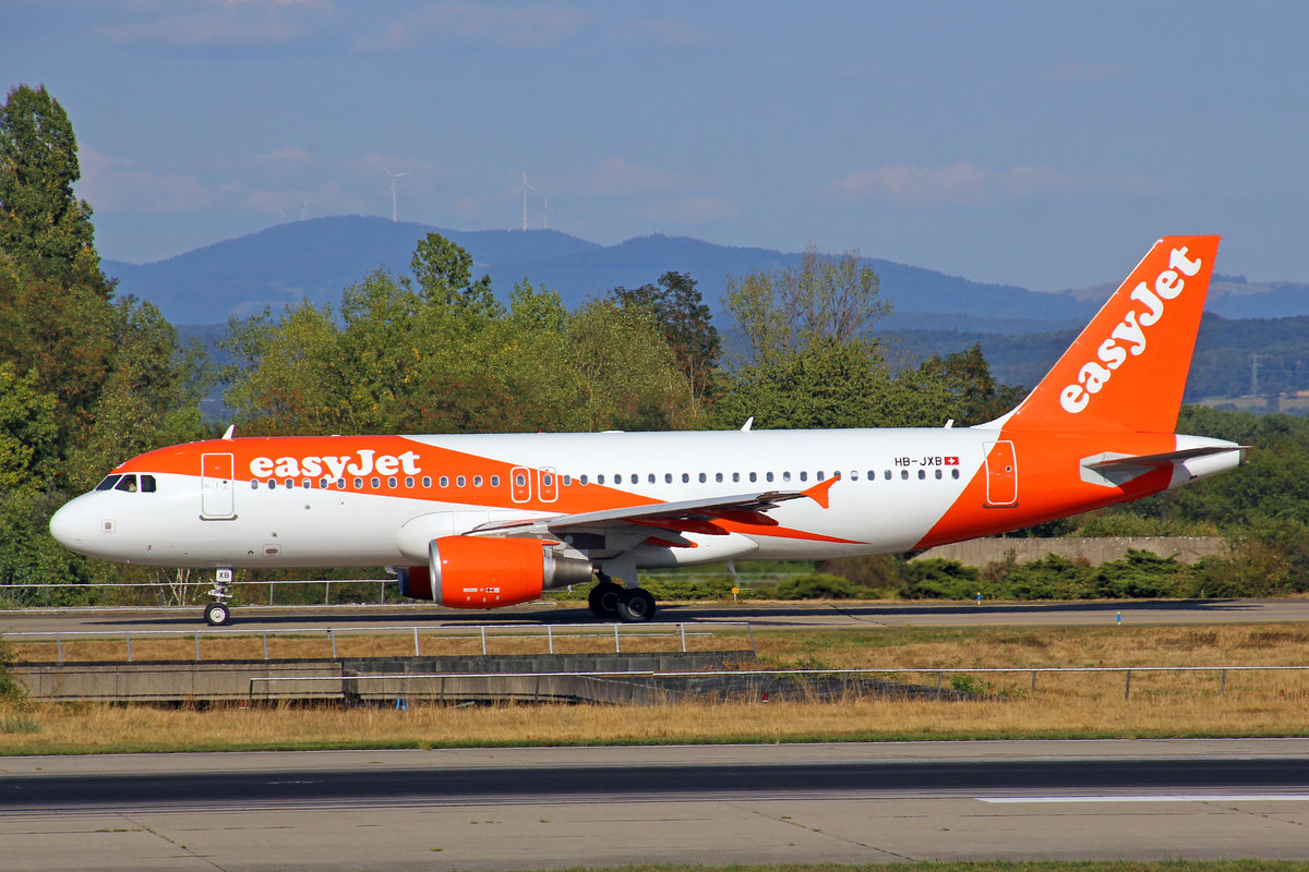 easy Jet Switzerland, HB-JXB, Airbus A320-214, msn: 5111, 16.August 2018, BSL Basel-Mülhausen, Switzerland.