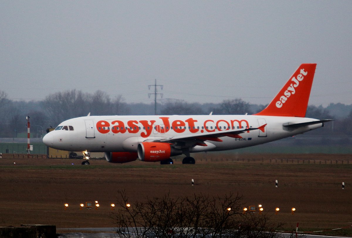Easyjet, Airbus A 319-111, G-EZAL, SXF, 11.03.2017