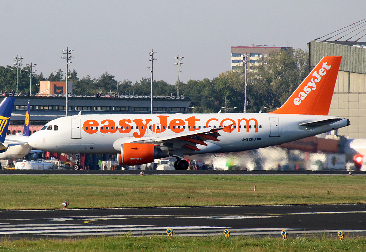 Easyjet, Airbus A 319-111, G-EZBB, TXL, 06.10.2019