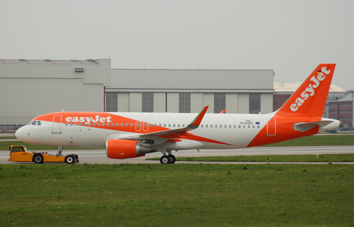 EasyJet, D-AUBZ,Reg.G-EZRE, MSN 7665, Airbus A 320-214(SL), 03.05.2017, XFW-EDHI, Hamburg-Finkenwerder, Germany 