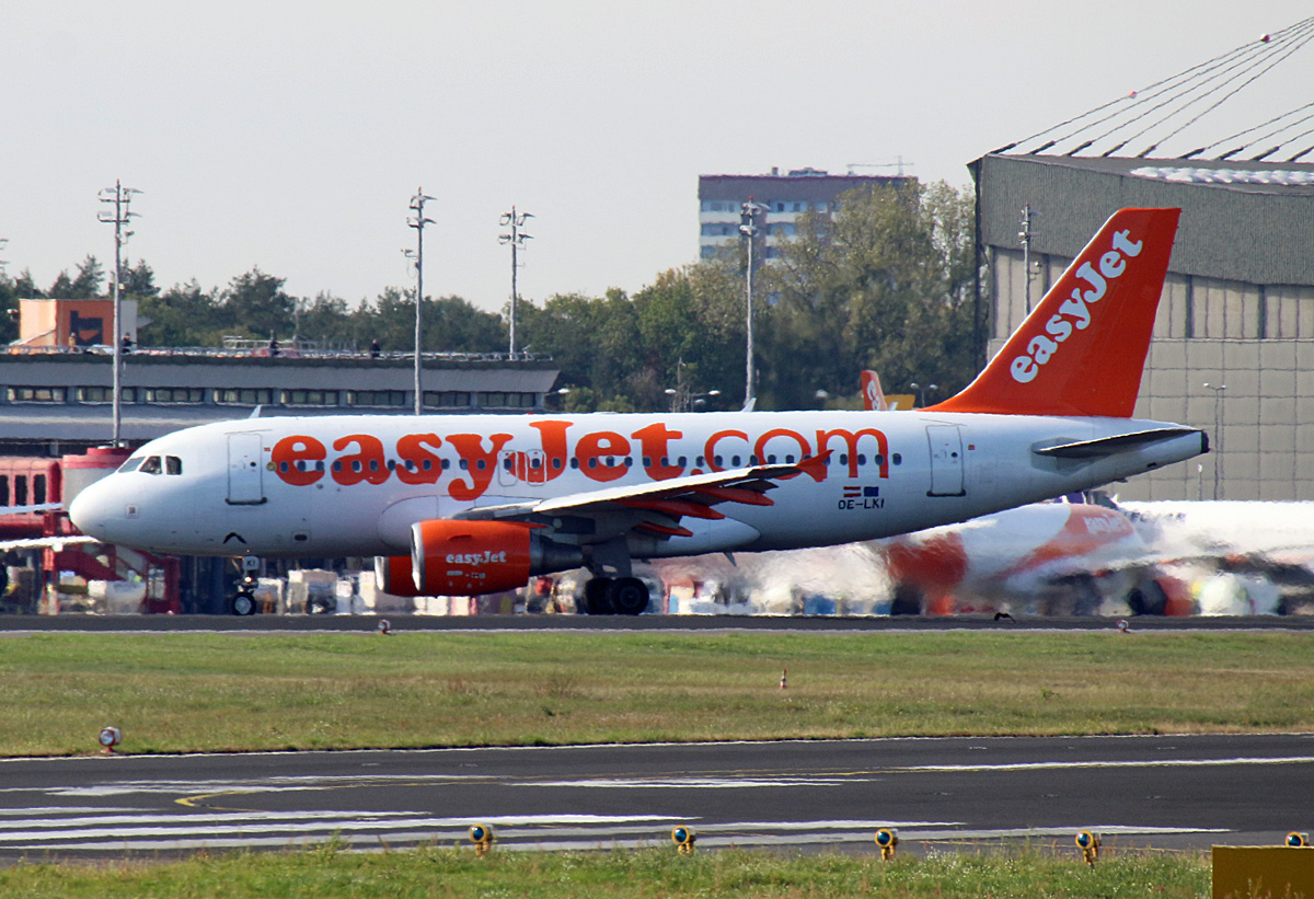 Easyjet Europe, Airbus A 319-111, OE-LKI, TXL, 06.10.2019