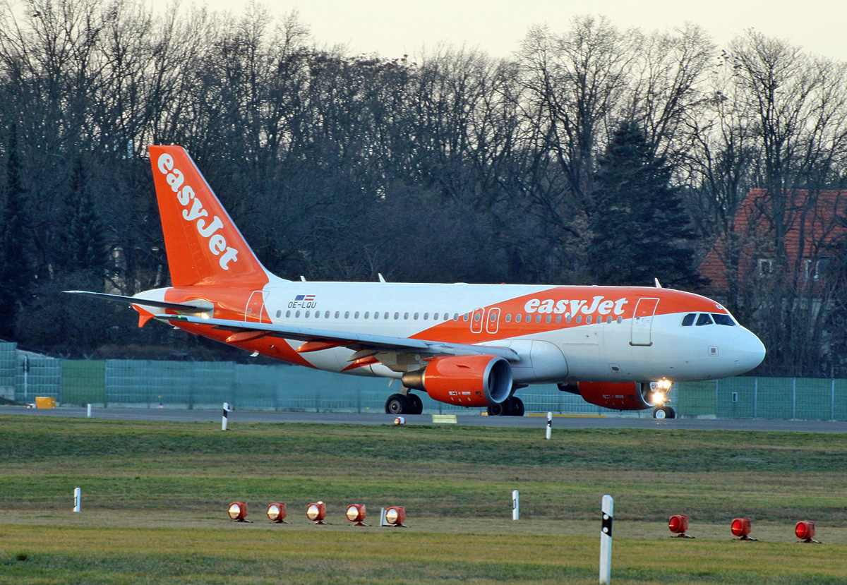 Easyjet Europe, Airbus A 319-111, OE-LQU, TXL, 29.12.2019