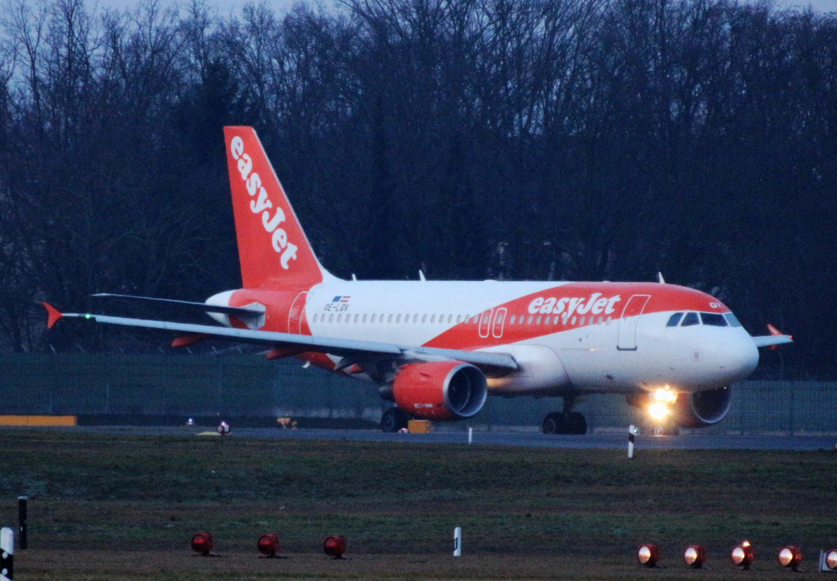 Easyjet Europe, Airbus A 319-111, OE-LQV, TXL, 15.02.2020