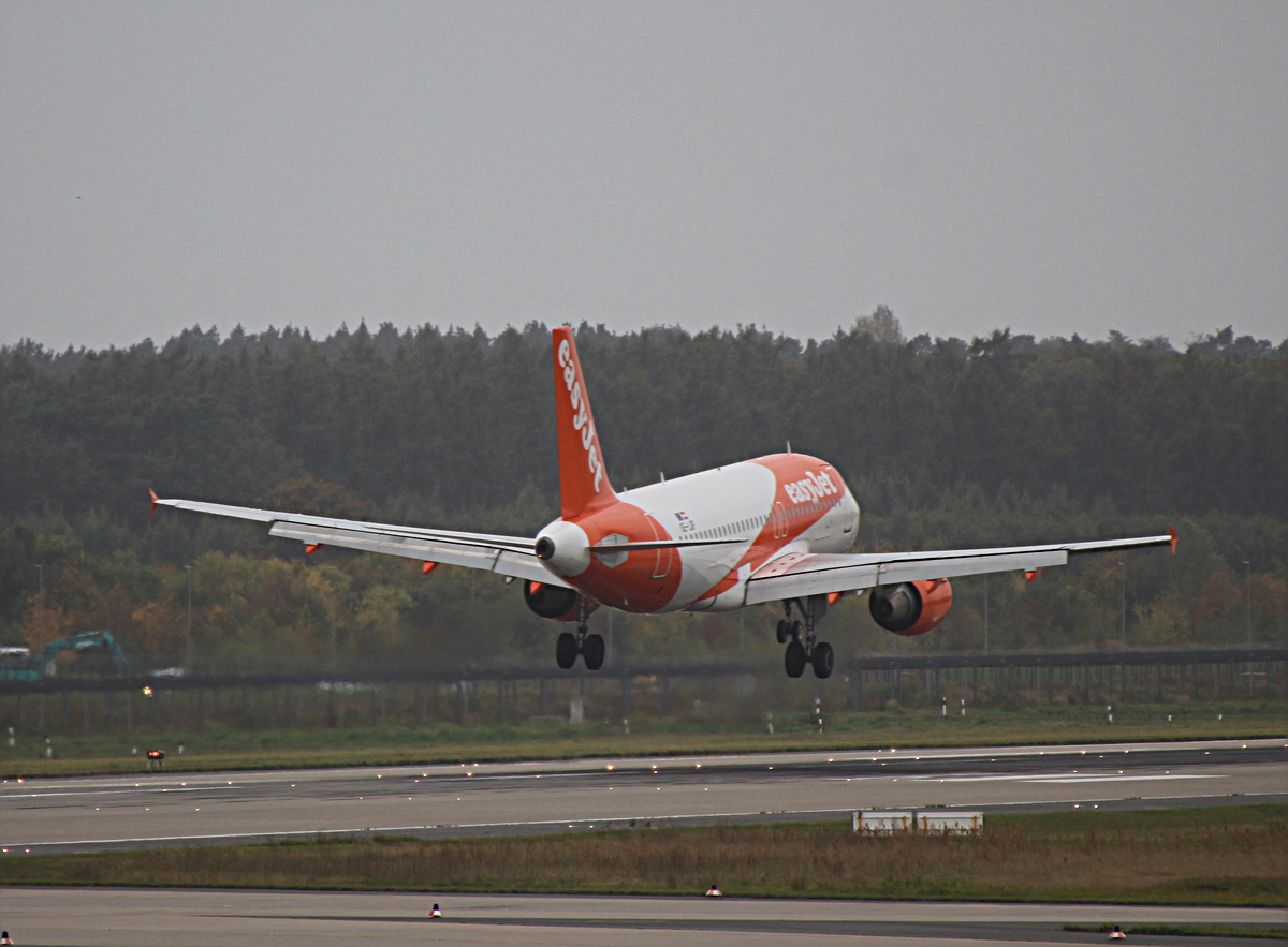 Easyjet Europe, Airbus A 319-111, OE-LQF, BER, 10.10.2025