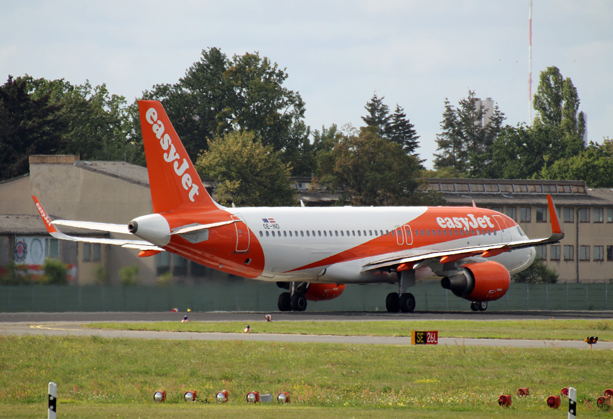 Easyjet Europe, Airbus A 320-214, OE-IND, TXL, 19.09.2019