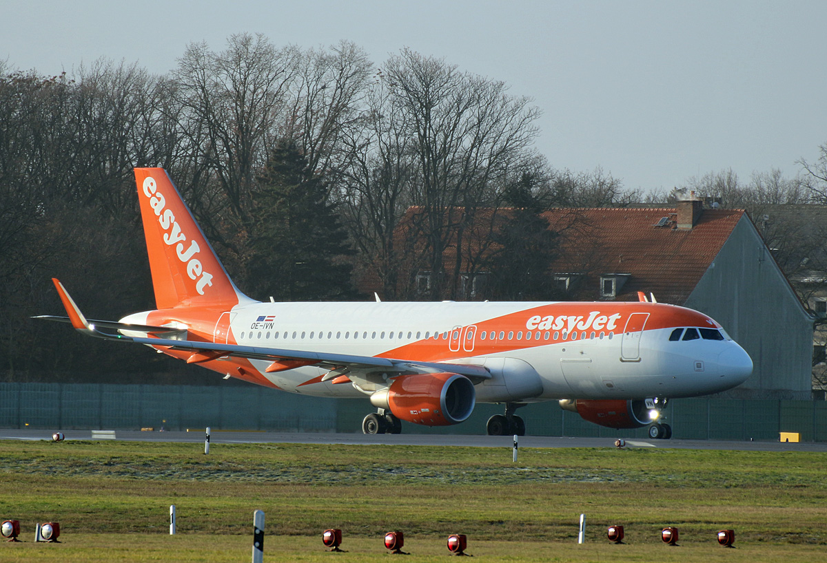 Easyjet Europe, Airbus A 320-214, OE-IVN, TXL, 05.01.2020