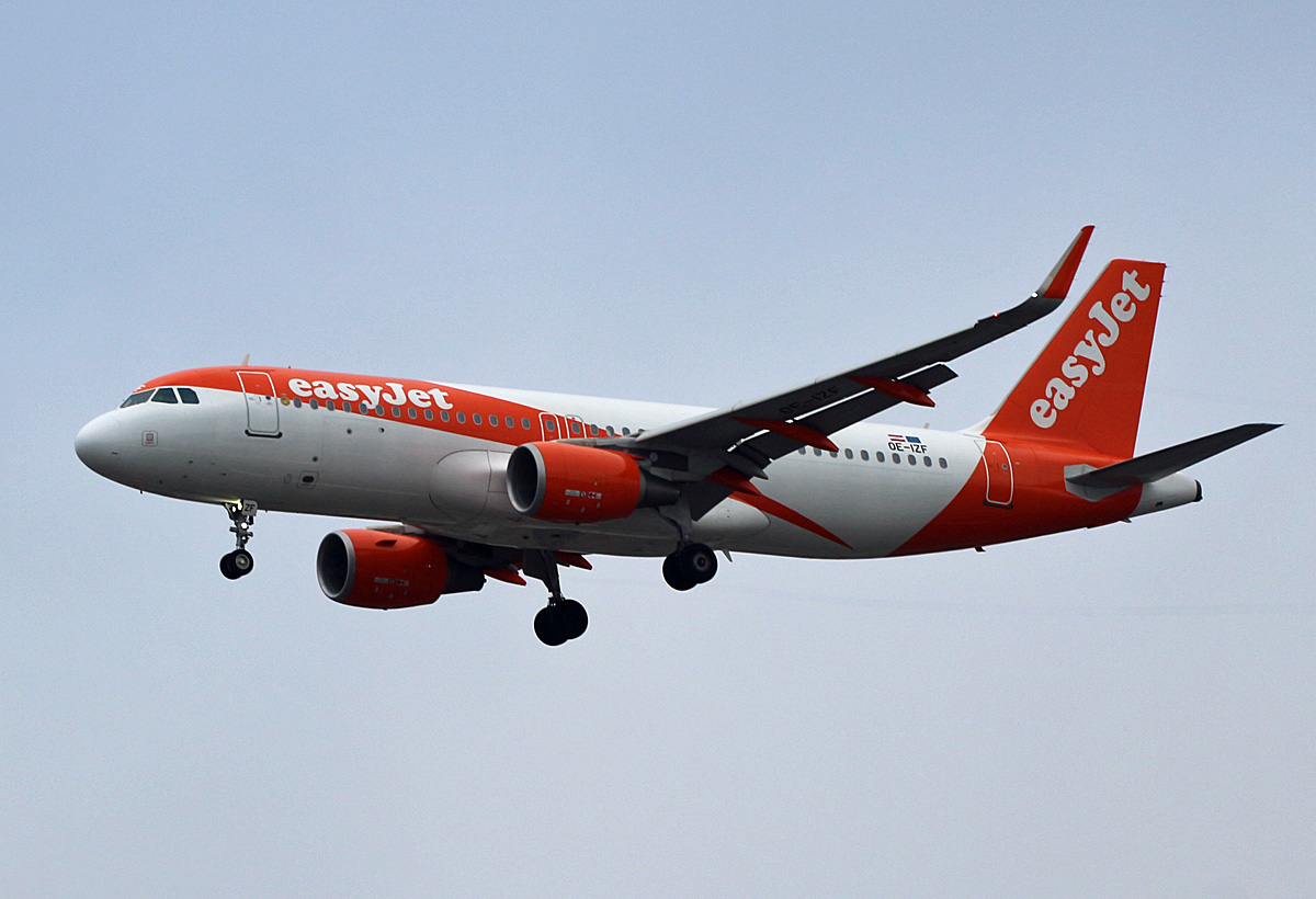 Easyjet Europe, Airbus A 320-214, OE-IZF, TXL, 19.01.2020