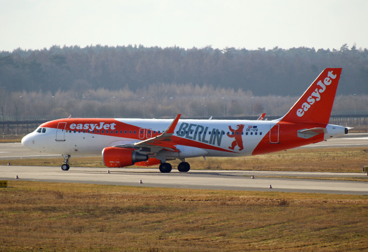 Easyjet Europe, Airbus A 320-214, OE-IZQ, BER, 12.02.2022