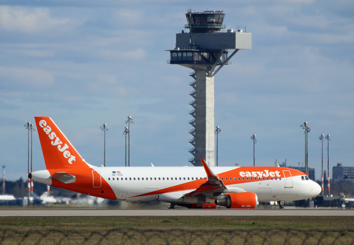 Easyjet Europe, Airbus A 320-214, OE-ICD, BER, 06.04.2025