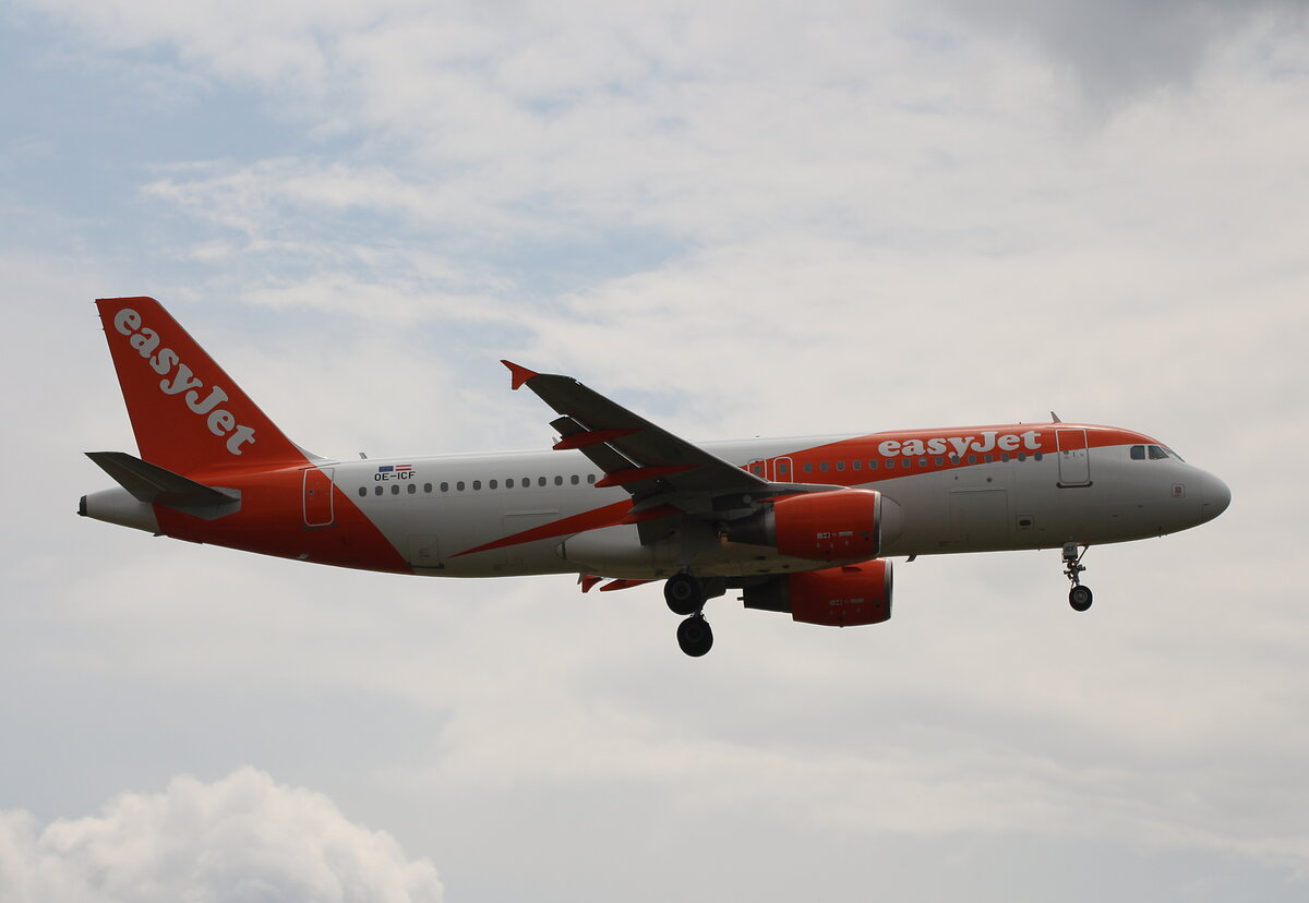 Easyjet Europe, Airbus A 320-214, OE-ICF, BER, 27.07.2025