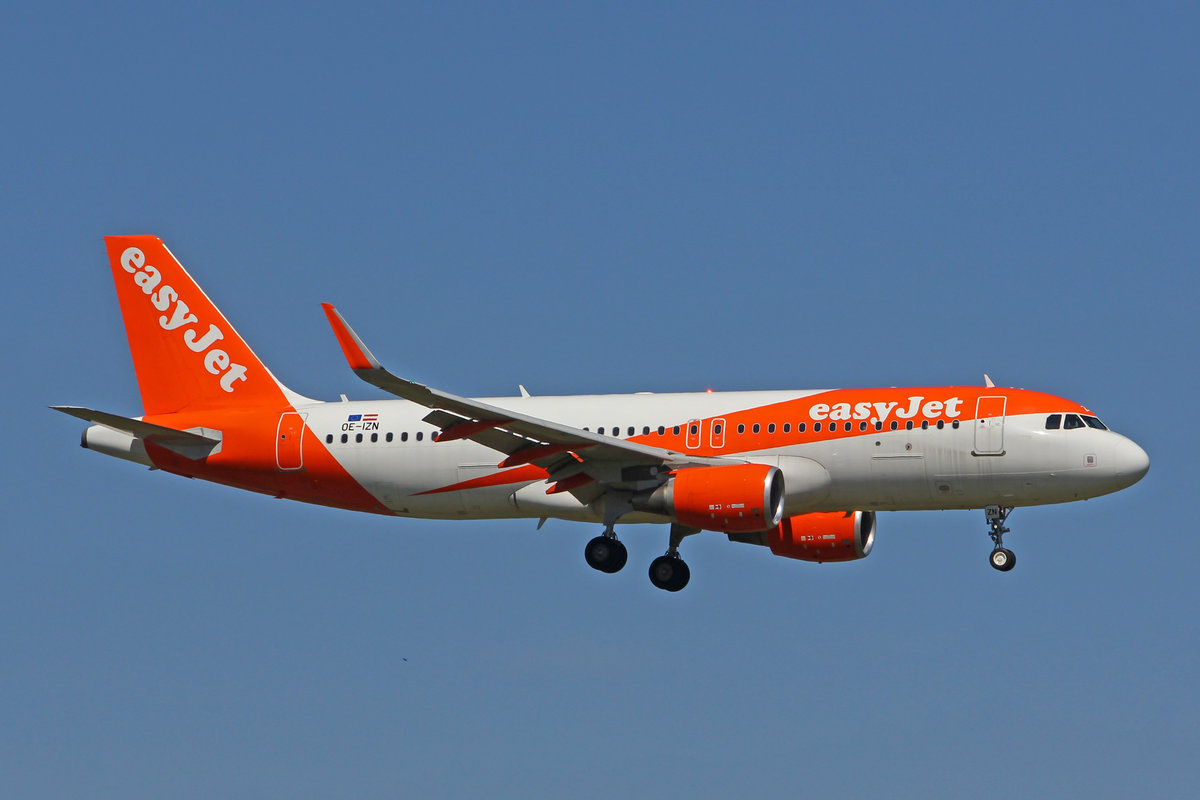 easyJet Europe, OE-IZN, Airbus A320-214, msn: 6966, 23.April 2021, ZRH Zürich, Switzerland.