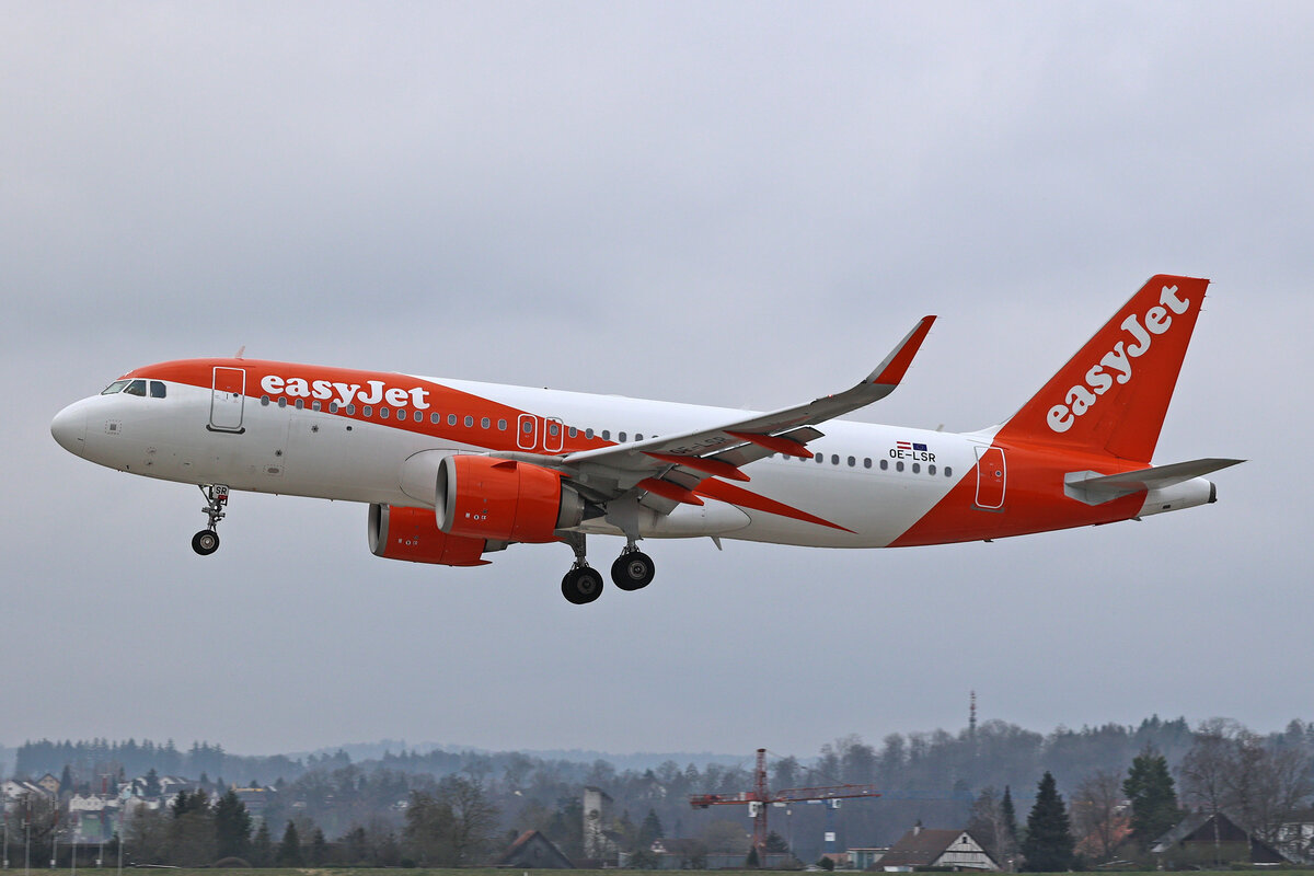 easyJet Europe, OE-LKP, Airbus A320-251N, msn: 11576, 28.März 2025, ZRH Zürich, Switzerland.