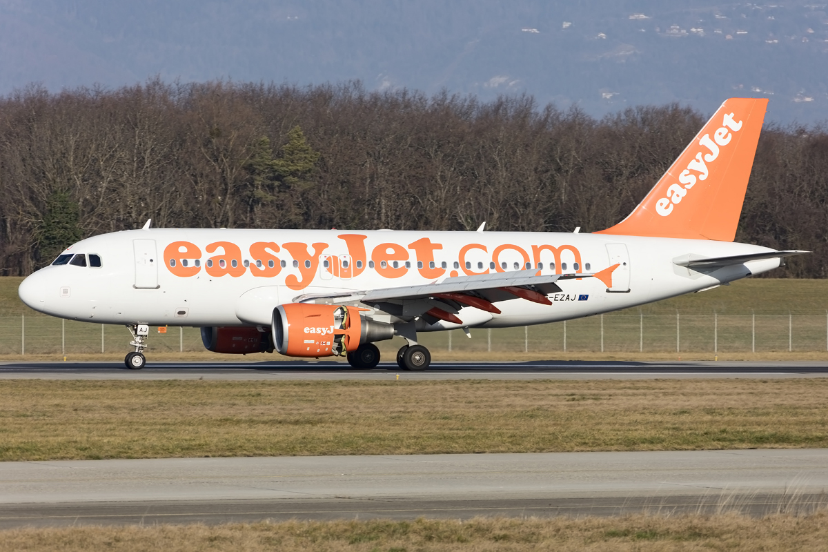 EasyJet, G-EZAJ, Airbus, A319-111, 30.01.2016, GVA, Geneve, Switzerland 







