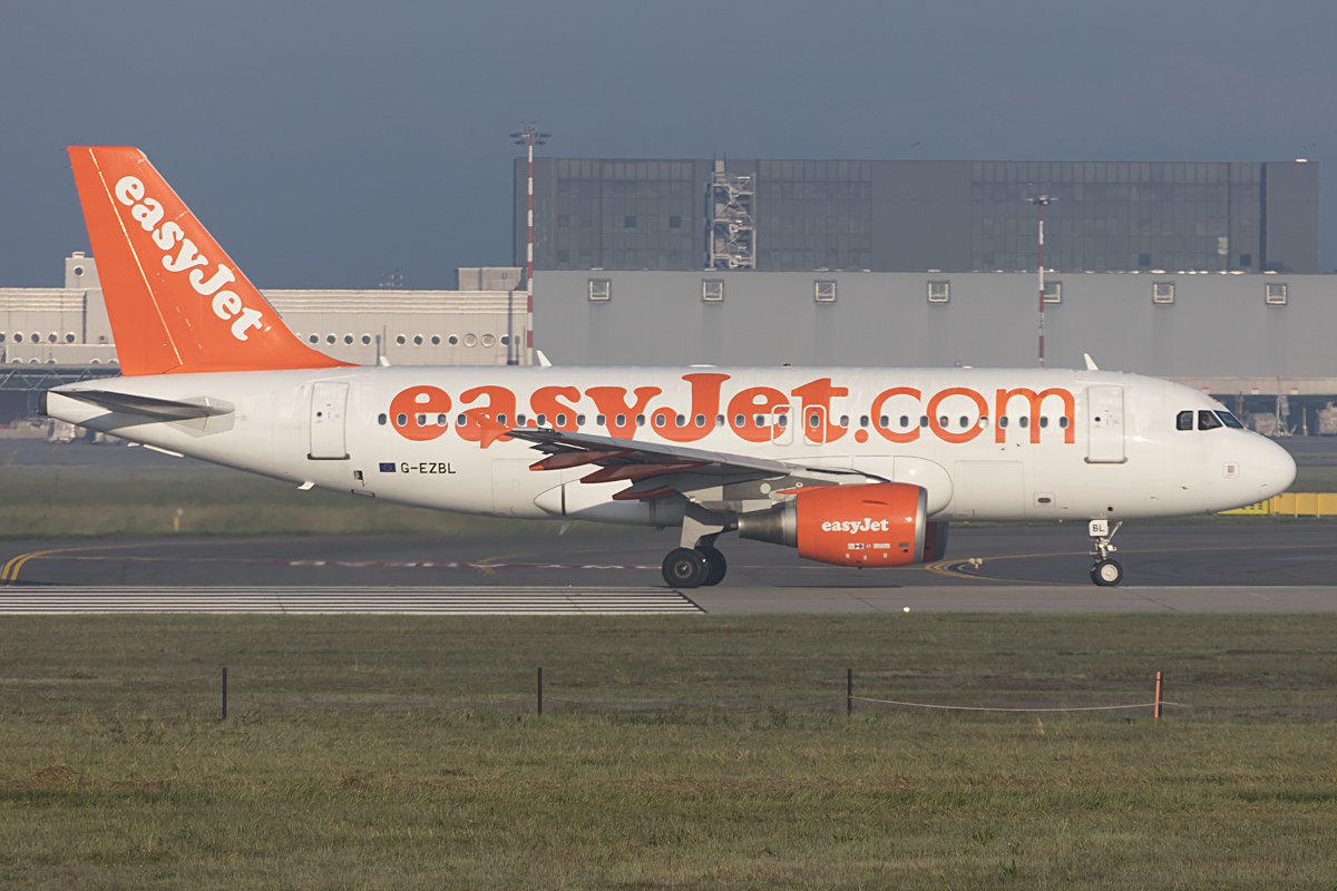 EasyJet, G-EZBL, Airbus, A319-111, 15.05.2016, MXP, Mailand, Italy 


