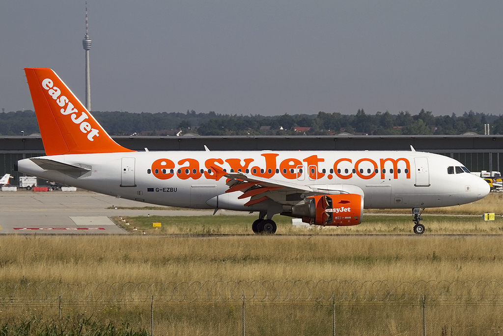 EasyJet, G-EZBU, Airbus, A319-111, 24.07.2015, STR, Stuttgart, Germany




