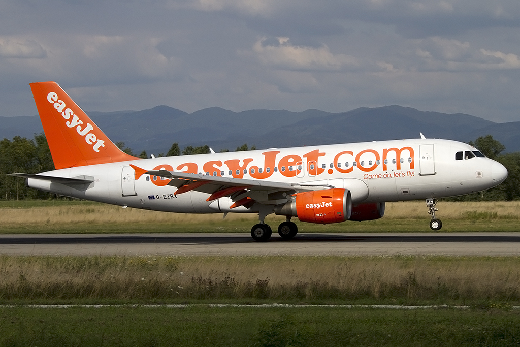 EasyJet, G-EZBX, Airbus, A319-111, 14.08.2013, BSL, Basel, Switzerland 



