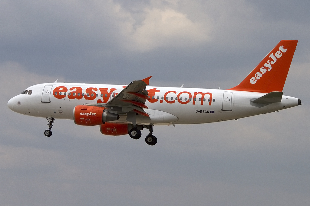 EasyJet, G-EZGN, Airbus, A319-111, 02.06.2014, BCN, Barcelona, Spain



