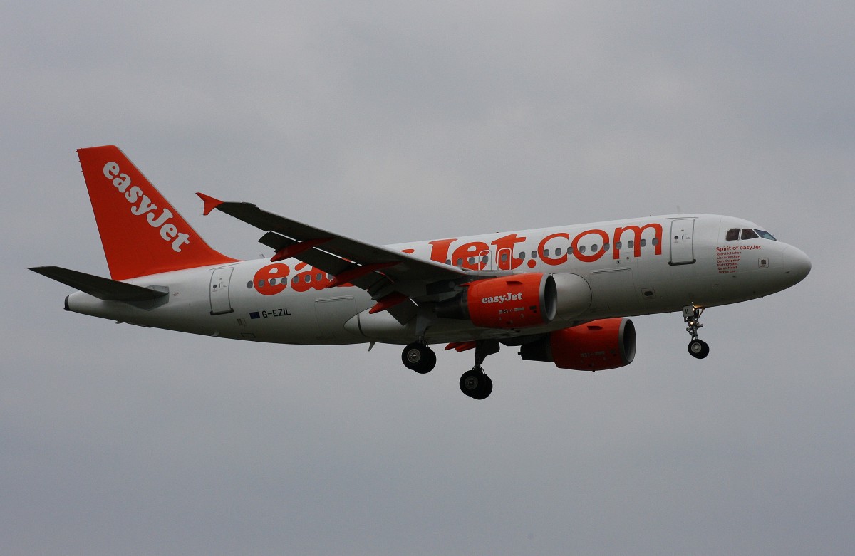 EasyJet, G-EZIL,(c/n 2492),Airbus A 319-111, 22. 05.2015, HAM-EDDH, Hamburg, Germany (Sticker:Spirit of easy Jet)