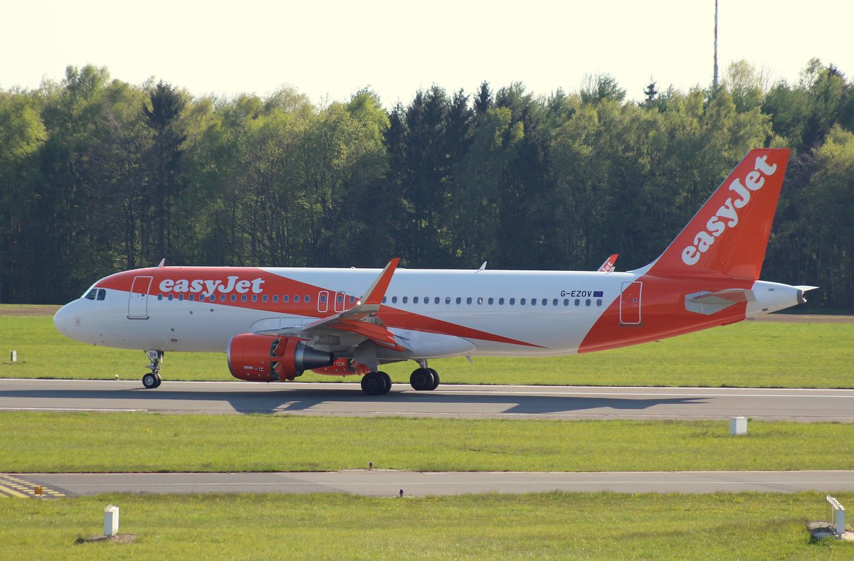 EasyJet, G-EZOV, (c/n 6788),Airbus A 320-214 (SL), 06.05.2016, HAM-EDDH, Hamburg, Germany 
