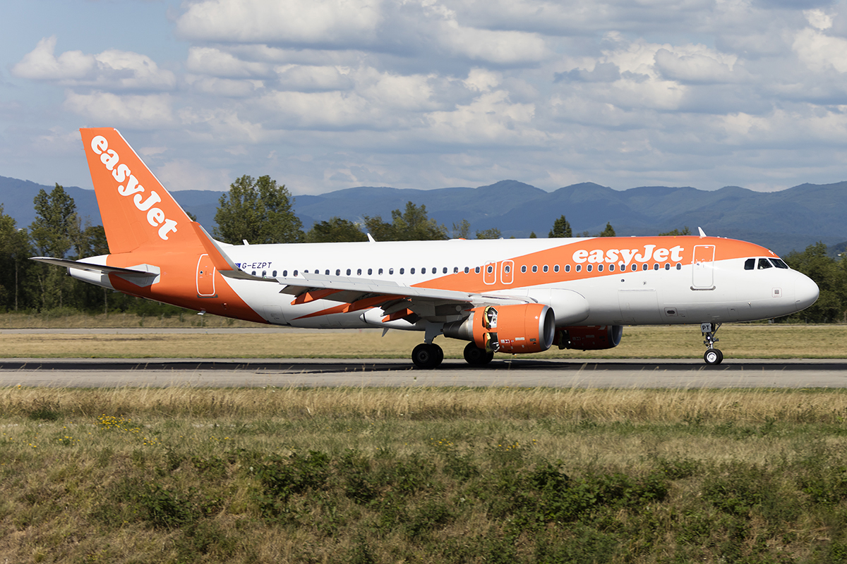 EasyJet, G-EZPT, Airbus, A320-214, 17.07.2017, BSL, Basel, Switzerland 


