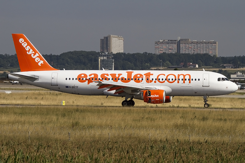 EasyJet, G-EZTF, Airbus, A320-214, 24.07.2015, STR, Stuttgart, Germany 




