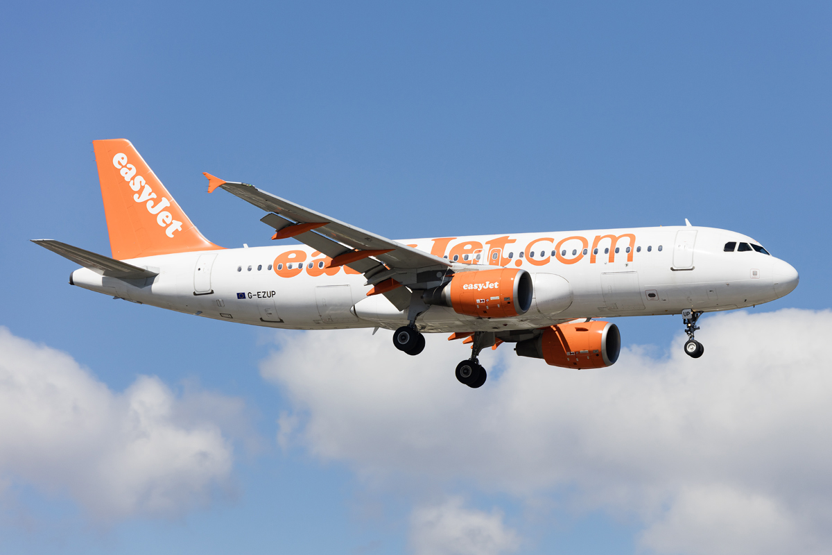 EasyJet, G-EZUP, Airbus, A320-214, 17.04.2017, GVA, Geneve, Switzerland 




