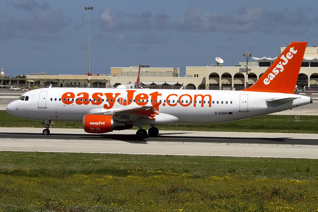 EasyJet, G-EZUP, Airbus, A320-214, 29.03.2014, MLA, Malta, Malta 




