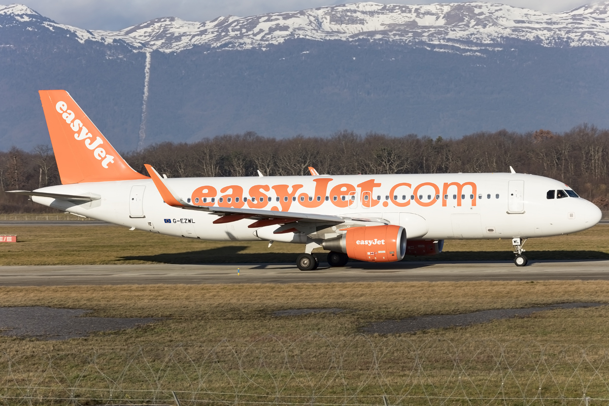 EasyJet, G-EZWL, Airbus, A320-214, 30.01.2016, GVA, Geneve, Switzerland


