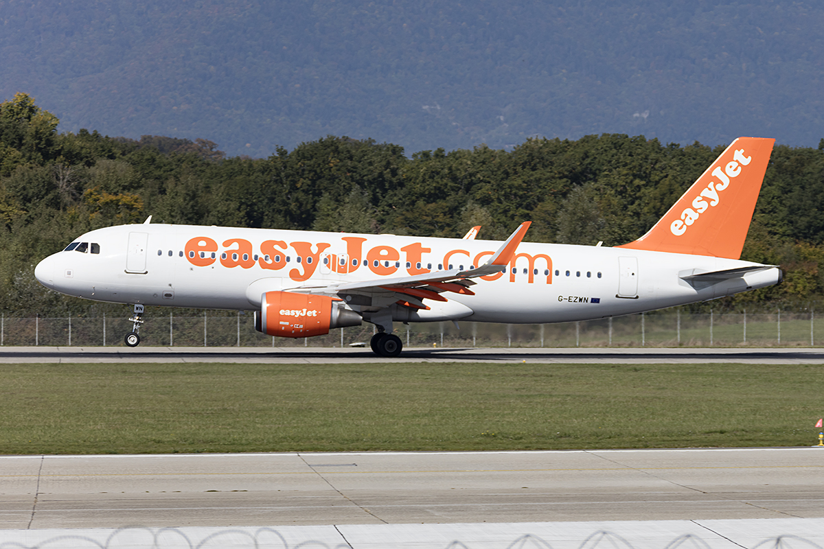 EasyJet, G-EZWN, Airbus, A320-214, 24.09.2017, GVA, Geneve, Switzerland



