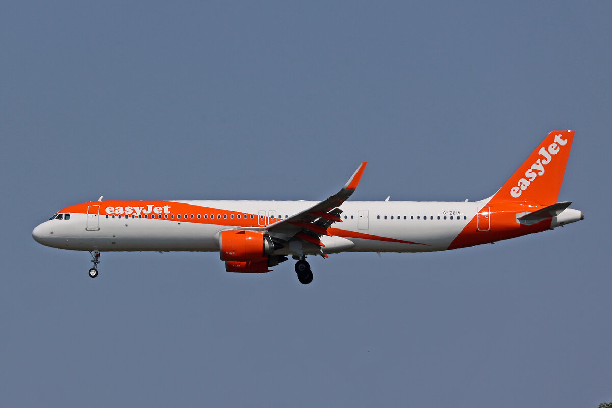 easyJet, G-ZXIA, Airbus A321-251NX, msn: 13163, 10.Juli 2026, MXP Milano Malpensa, Italy.