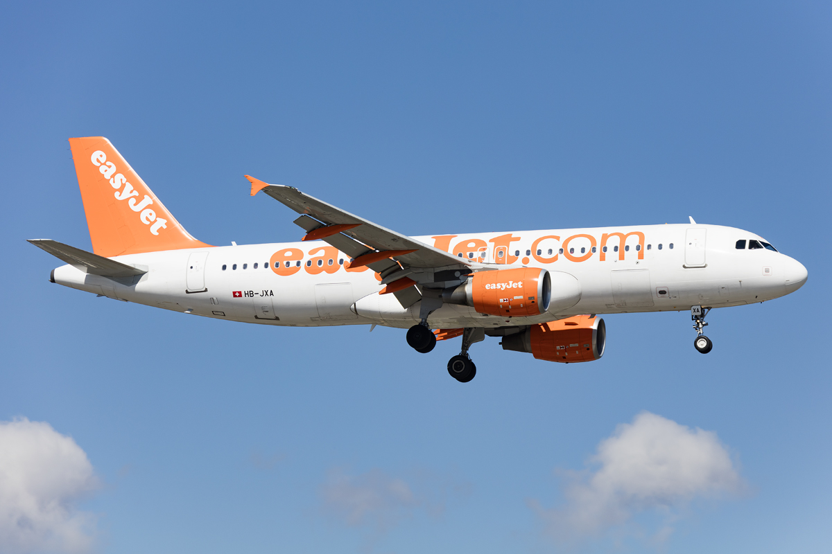 EasyJet, HB-JXA, Airbus, A320-214, 17.04.2017, GVA, Geneve, Switzerland 



