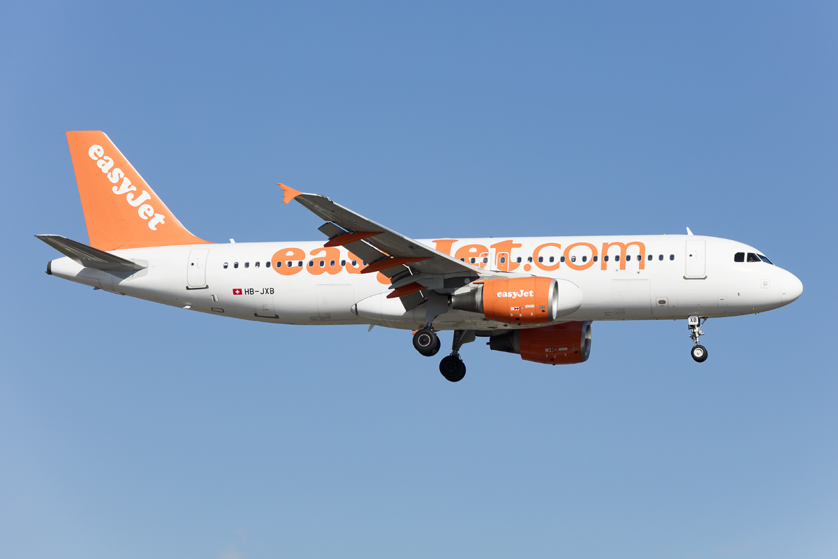 EasyJet, HB-JXB, Airbus, A320-214, 17.04.2017, GVA, Geneve, Switzerland