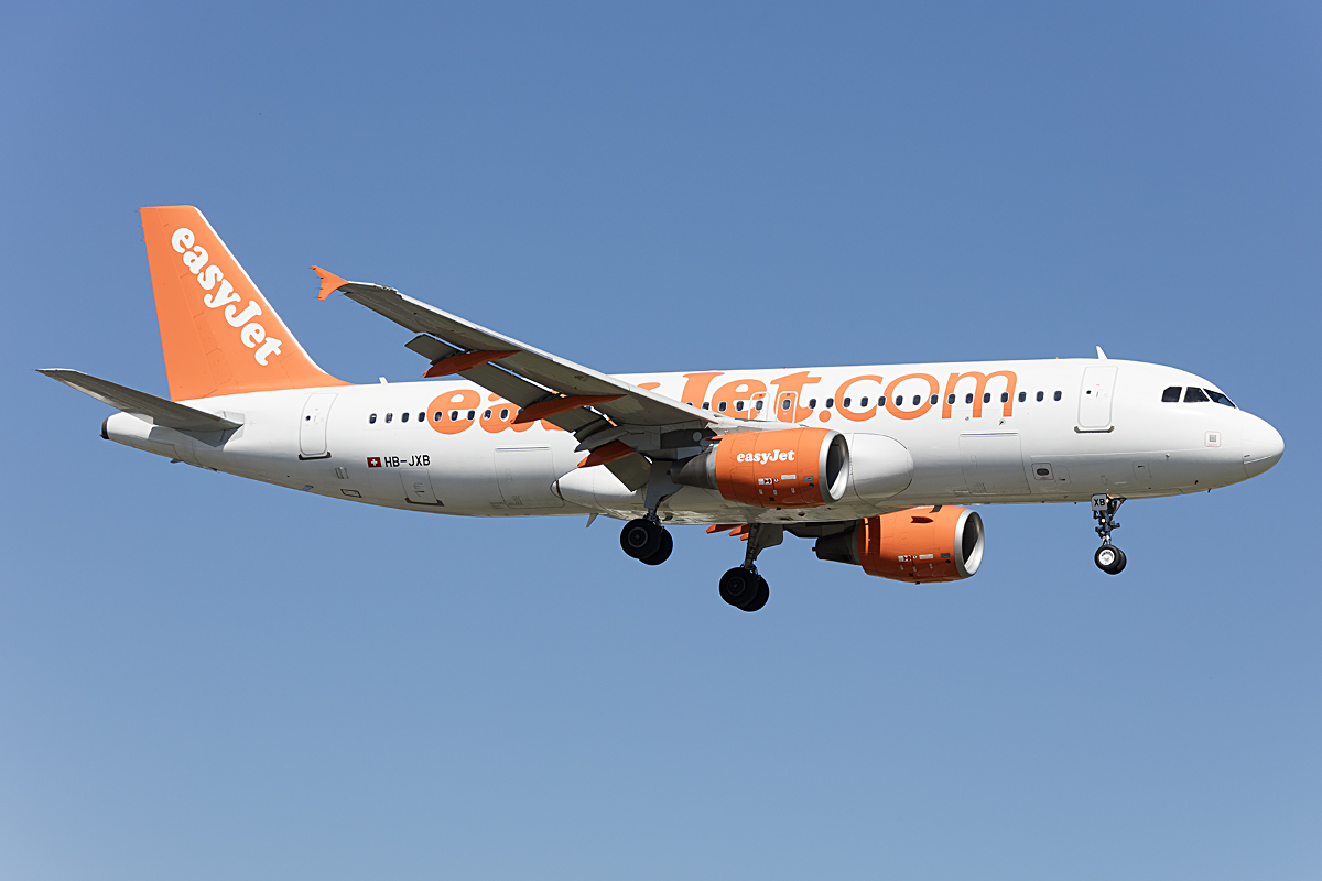 EasyJet, HB-JXB, Airbus, A320-214, 17.07.2016, GVA, Geneve, Switzerland 




