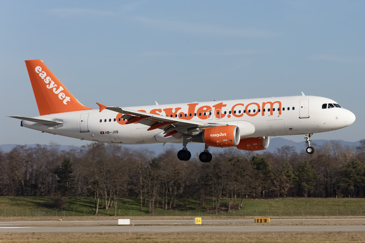 EasyJet, HB-JXB, Airbus, A320-214, 26.12.2015, BSL, Basel, Switzerland 



