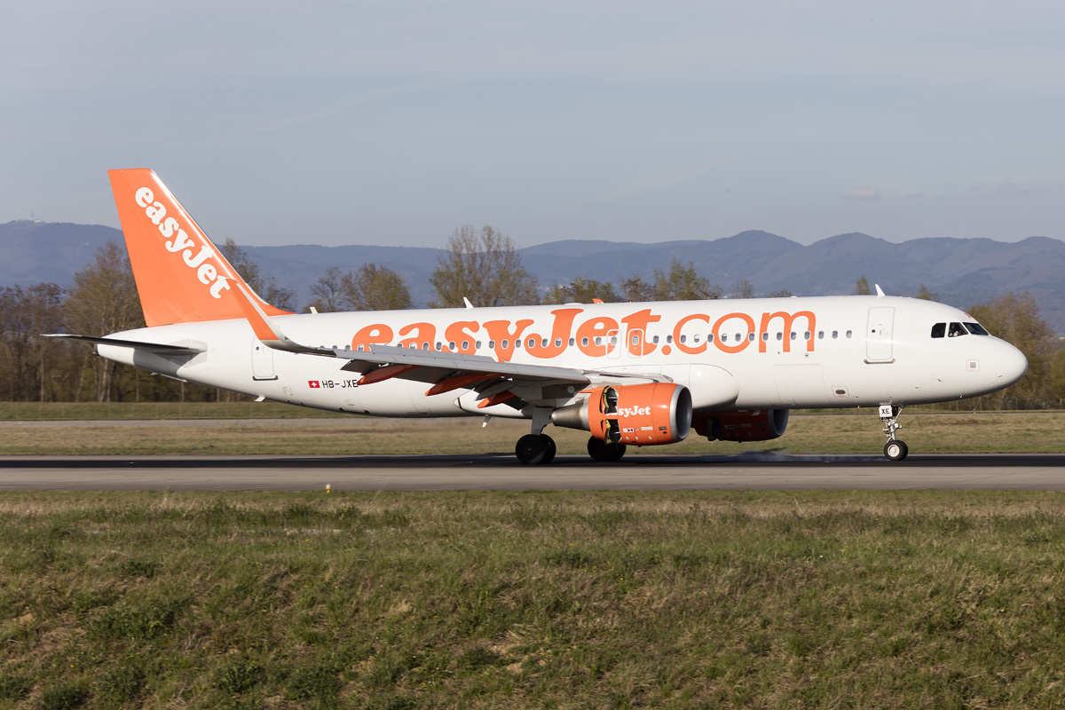 EasyJet, HB-JXE, Airbus, A320-214, 30.03.2017, BSL, Basel, Switzerland 



