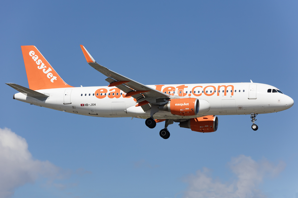EasyJet, HB-JXH, Airbus, A320-214, 17.04.2017, GVA, Geneve, Switzerland 



