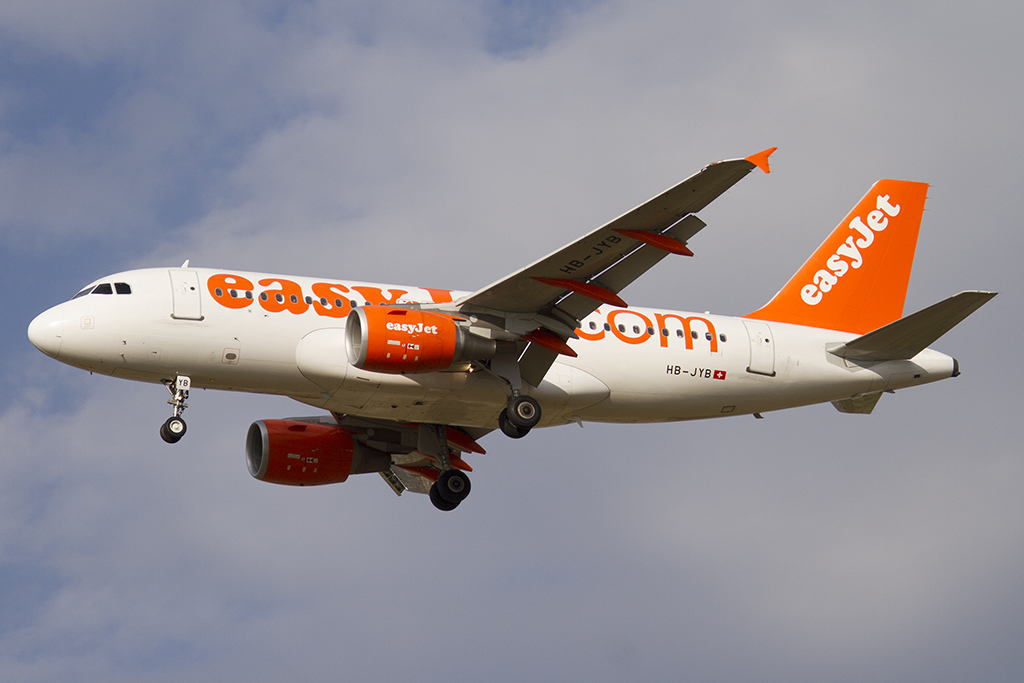 EasyJet, HB-JYB, Airbus, A319-111, 19.07.2015, BSL, Basel, Switzerland 



